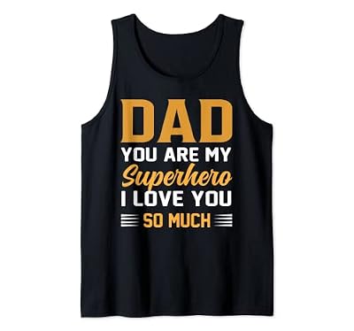 Dad You Are My Superhero Cute Orgullosos Niños Día del Padre Camiseta sin Mangas | Ya disponible en tu tienda friki favorita! En mundofriki.es!