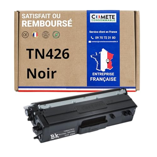 Toner TN426 compatible Brother HL-L8360 à haute capacité de noir COMETE