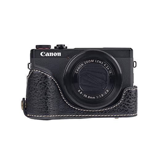 Funda de piel para Canon PowerShot G7 X Mark II III - Fernando Cortés