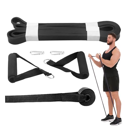 Funcionamiento de Bandas de Resistencia, Banda de Resistencia | Bandas de Resistencia al Ejercicio de látex - Herramienta de Asistencia de Entrenamiento del Cuerpo de Fitness Altamente elástico