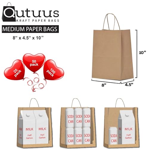 Qutuus 37346 Kraft Paper Gift Bags thumb #2