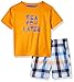 Nautica Baby Boys' Graphic Tee with Pull on Short Set
