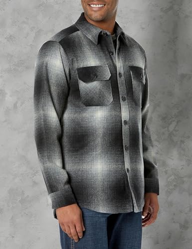 Pendleton Men's Quilted CPO Wool Shirt Jacket3
