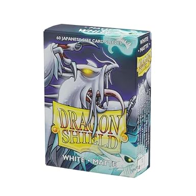 Immagine di Dragon Shield Matte Japanese Size White da 60 pezzi