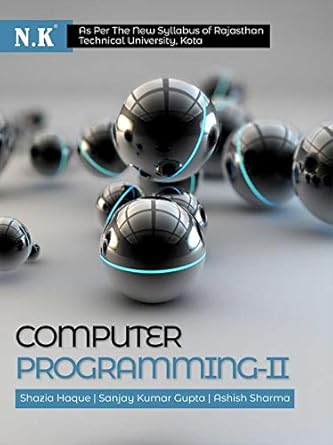 Buy Computer Programming-II Book Online at Low Prices in India ...