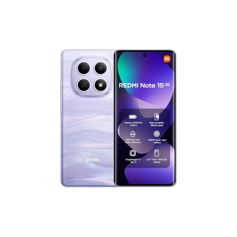 Redmi Note 15 5G 8+256GB Mist Purple