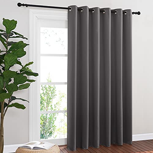 NICETOWN Sliding Door Curtains, Wid…