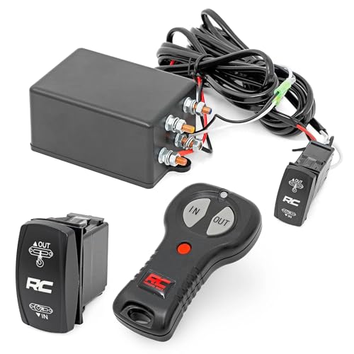 Winch eléctrico Rough Country 6,500 LB para UTV/ATV miniatura 4