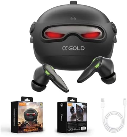 10 Ideias de Presente de Amigo Oculto para Mulheres (R$50 - R$150) 24 Fone Gamer, A’Gold FN-B48 TWS Bluetooth 5.4, Som Imersivo, Cancel...