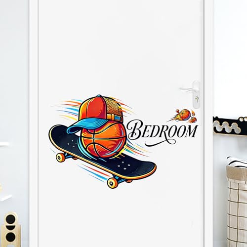 Vinilo Decorativo de Pared para Puerta de Habitación 19.7 x 11.8 in miniatura 4