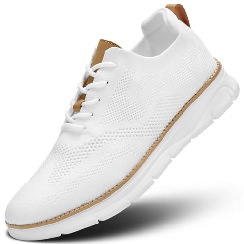 Image of Men's Oxfords Business Shoes Fashion Mesh Casual Dress Walking Sneakers Comfortable Lightweight Soft Sole