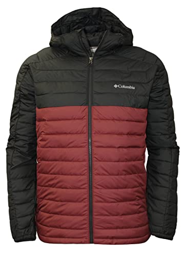 Columbia Men's White Out II Insulated Omni Heat Hooded Jacket (as1, alpha, xx_l, regular, regular, Red Jasper 666, XX-Large)