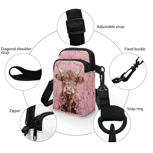Image of Xpyiqun Small Crossbody Bag Women Phone Purses Sling Shoulder Handbag Cross Body Pouch Wallet Bags