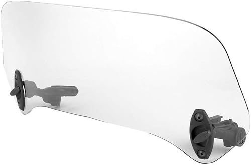Miniatura 14 de Akozon Deflector de parabrisas, deflector universal de parabrisas de motocicleta, deflector de aire para parabrisas de motocicleta, deflector