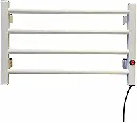 Toalheiro Térmico 4 Barras- Aquecedor de Toalhas Com Seletor de Voltagem 110/220 (BRANCO)