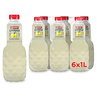 Granini - Limonada Bebida de Limón a partir de Zumo de limón Pack 6 x 1L Clásicos