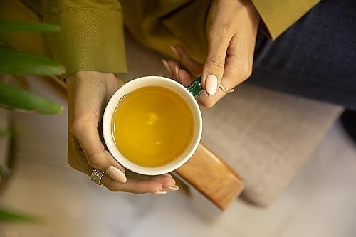 Ahmad Tea English Scene Caddy with Green Tea - 100g Loose Leaf Tea