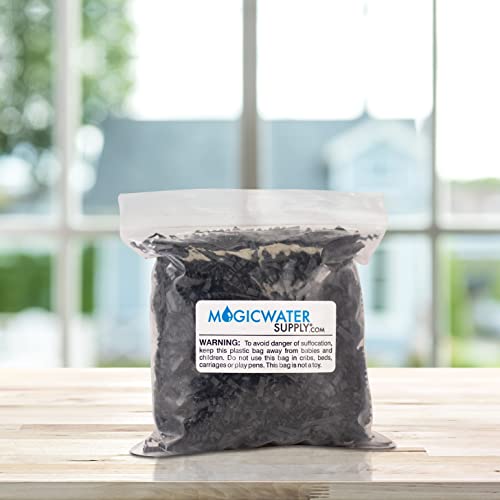 Magicwater Supply Crinkle Cut Paper Shred Filler (2 Oz) For Gift Wrapping & Basket Filling - Black #TOP1