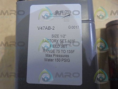 Válvula moduladora Johnson Controls V47AB-2C Penn de 1/2 pulgada con rango 75-120 °F 3