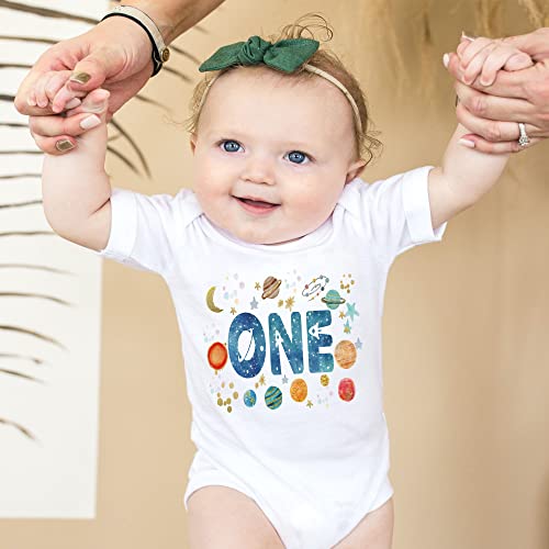 Space One Birthday shirt Birthday boy Shirt astronaut 1st Birthday Party 1st trip around the sun birthday outfit rocket 1st Birthday Shirt3