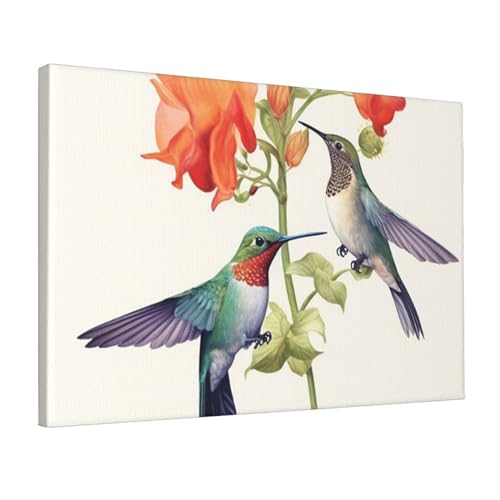 Impression sur toile colorée YoupO le cadeau idéal pour décoration de crémaillère