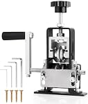 Manual Wire Stripping Machine, Drill-Powered/Manual 2 in 1 Wire Stripper Tool, Wire Stripping for 0.06"-1"(1.5~25 mm) Scrap Wire, Wire Stripping Tool for DIY Cable Copper (Black)