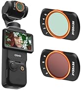 REYGEAK Para Filtro OSMO Pocket 3 Estrelas, Filtro De Lente Starburst 8X Multi-revestido Para DJI Pocket 3, Acessórios, Lente De Câmera De Ação De Proteção (versão De Alumínio Magnético
