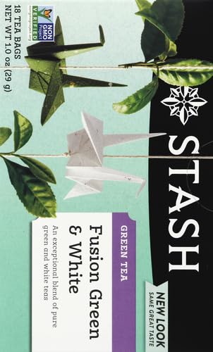 Miniatura 3 de Stash, Té verde y blanco de fusión, bolsas de té, 18 unidades