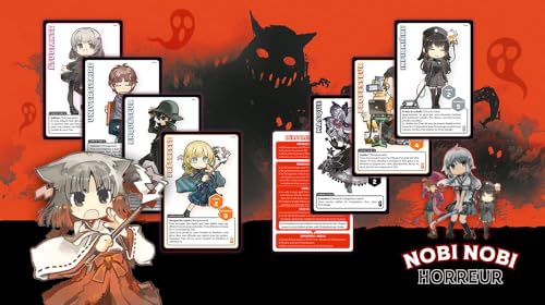 Nobi Nobi Horreur, Jeu de société, À partir de 10 ans, 1 à 5 joueurs, 30-60 min: Le petit jeu de rôle de table – vue 4