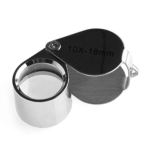 10X-18mm Mini Triplet Jubiler Lupa Lupa Lupa Biżuteria ze szkła powiększającego Diament -Y103 The New