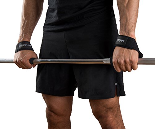 Weight Lifting Straps - Top Quality Lifting Straps With Neoprene Padding For Wrist Support - Heavy Duty Double Stitched 100% Cotton Gym Straps + Extra Long - Use For Bodybuilding, Gym, Weight Training & Weight Lifting - 100% Satisfaction Guaranteed