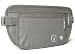 Money Belt For Travel Hidden, RFID Protected Waist Wallet, Fits Passport with cover, Includes 2 Global Recovery Tags (Regular, Light Gray)