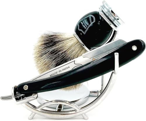 Parker Safety Razor Parker SRB Lame Bord Droit Coiffeur Remplaçable rasoir Set rasage