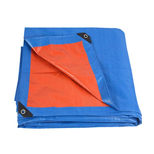 Ziziqw Ground Cover Sheet,Dustproof PE Tarpaulin,Heavy Tarp Cover,150G Per Square Meter, Suitable for Garden Furniture Swimming Pool,10 * 12m