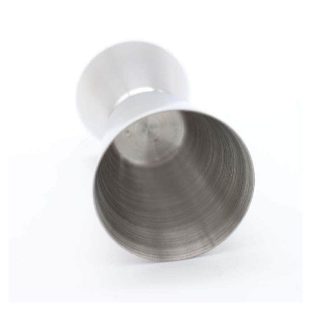 Tazza di misurazione a doppio lato in acciaio inossidabile Jigger
