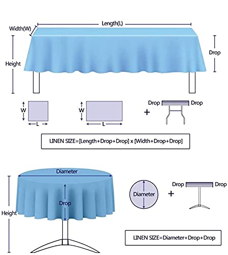 Nappe cuisine en coton lin bleu pour décoration de buffet de table conviviale et chaleureuse - 7