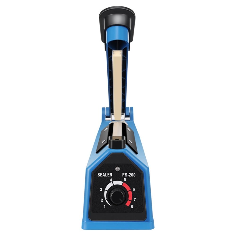 Yontree Sellador de Bolsas de Plástico Portátil Color Azul 40x27CM