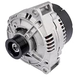 NEWZQ Alternator 12V 115A with 6 Groove Pulley Replacement for Mercedes W202 C280 C208 CLK320 W210