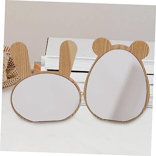Ipetboom 2pcs Espejos de Tocador para Niñas miniatura 6