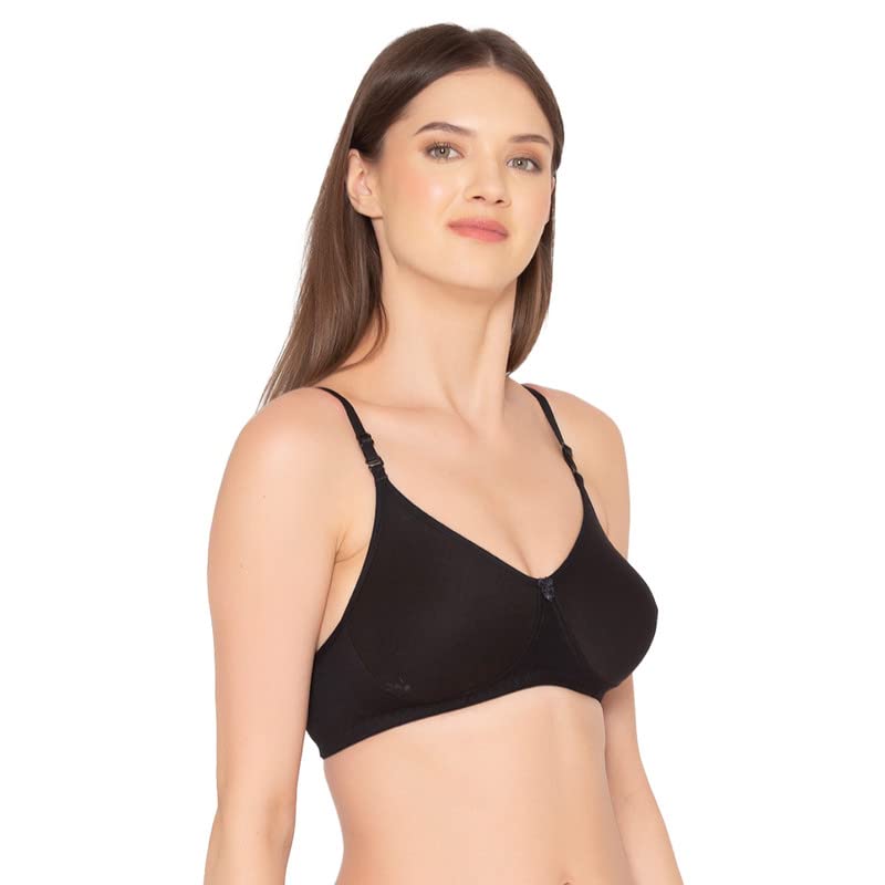 Image of Groversons Paris Beauty Women's Pack of 2 Seamless Non-Padded, Non-Wired Bra (COMB09)