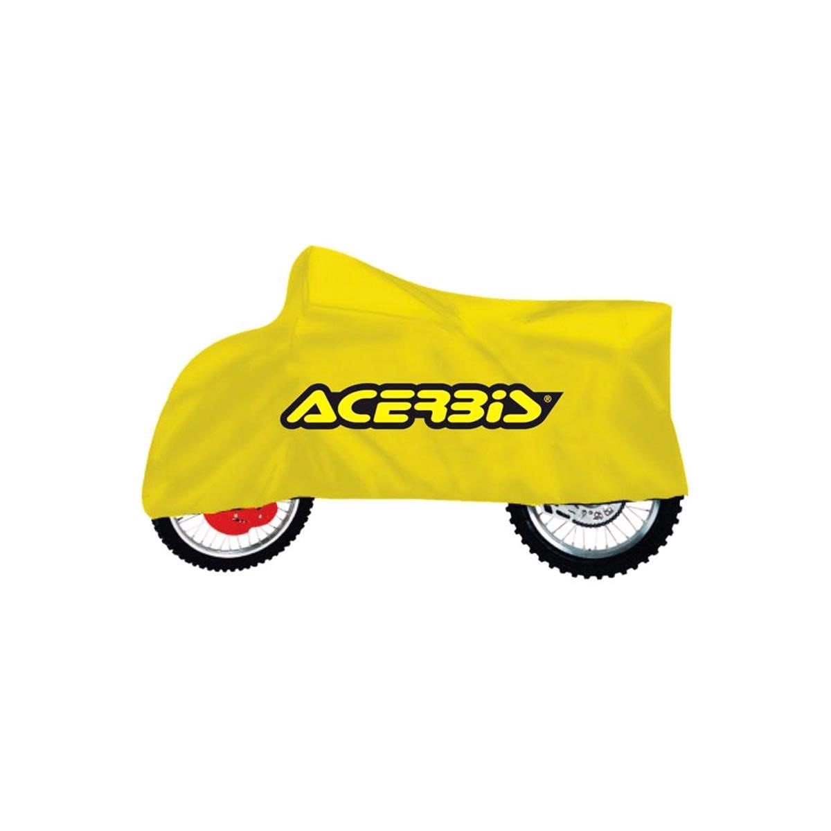 Bâche de moto en toile jaune Acerbis pour éviter les rayures de carénage - 2