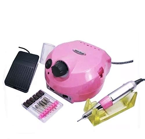 Lixa Elétrica Para Unha Eletric 202p Rosa 30000 Rpm