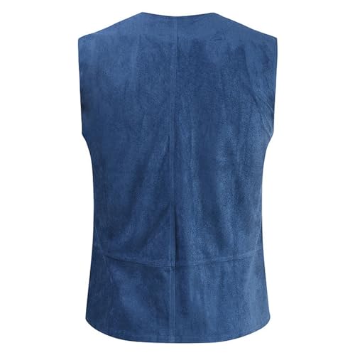 Gilet simple boutonnage médiéval décontracté homme - 2