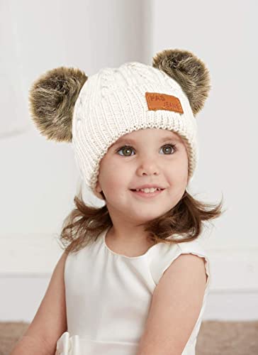 Set di berretto e sciarpa per bambini, invernale