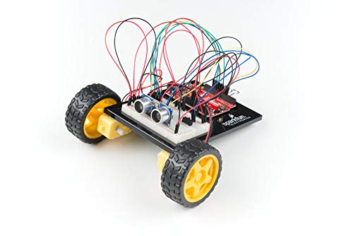 Sparkfun Inventors Kit V4.1-Compatible With Arduino-Beginner Kit Age 10 Plus Start Learning Programming Electronics Use: Education Classroom Makerspace Library Home Build A Robot No Soldering #TOP4