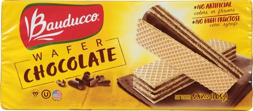 Image of Bauducco Chocolate Wafer Cookies, 5.82 oz