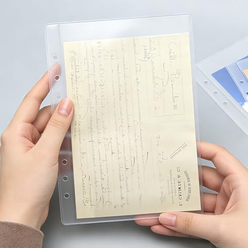 NatSumeBasics Binder Pocket evita que tus documentos sueltos se caigan o rompan 4