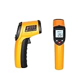 非接触型 温度計 料理用 デジタル 工業用 0.5秒測定 小型 ミニ コンパクト クッキング デジタル 揚げ物 油 赤外線 －50℃～400℃測定できる [並行輸入品]