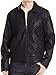 Calvin Klein Men's Faux Leather Shirt Collar Jacket
