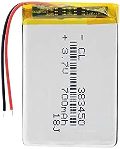 Batería 3.7v 700mAh 383450 LiPo 1 pieza miniatura 1